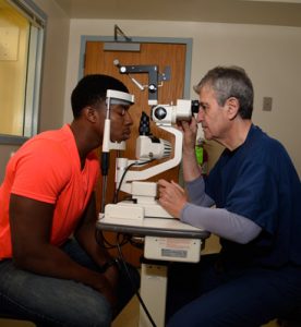 Dr. Lippman With a Patient